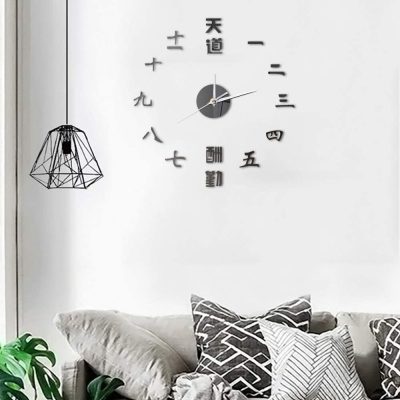 Reloj de Pared con los Números en Chino