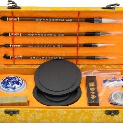 Set de Caligrafía China en Caja de Regalo 10 Piezas