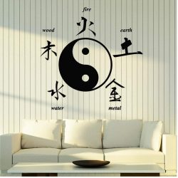 Vinilo Pared Yin Yang