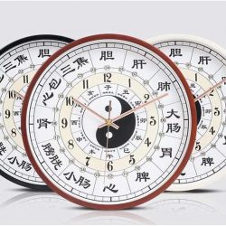 Reloj De Cuarzo De Medicina Tradicional China, Letras Chinas