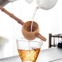 Colador de Té de Bambú