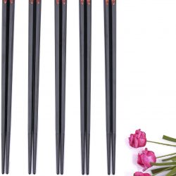 Pares de Palillos De Fibra De Vidrio Reutilizables Aptos para Lavavajillas