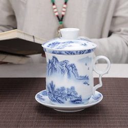 Taza de Té de Porcelana China Jingdezhen