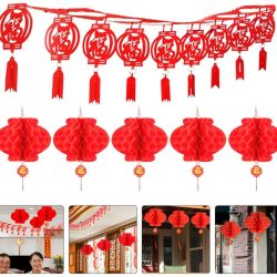 Linternas + Guirnalda Año Nuevo Chino 2024
