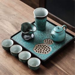 Servicio de Té Tradicional Chino de Porcelana