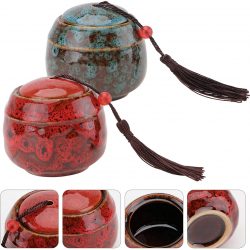 2 Recipientes para Conservar el Té de Estilo Chino