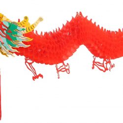 Guirnalda de Dragón de Año Nuevo Chino 3D