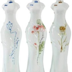 3 Jarrones Chinos Qipao