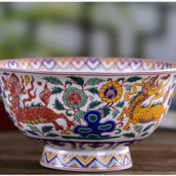 Cuenco de Arroz, Porcelana Tradicional China