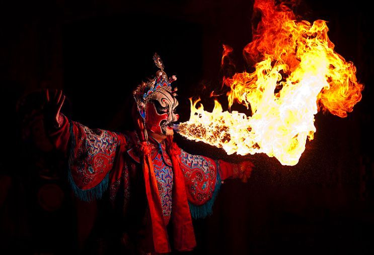 Actor Ópera de Sichuan