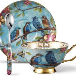 Juego de Porcelana Blanca y Translúcida