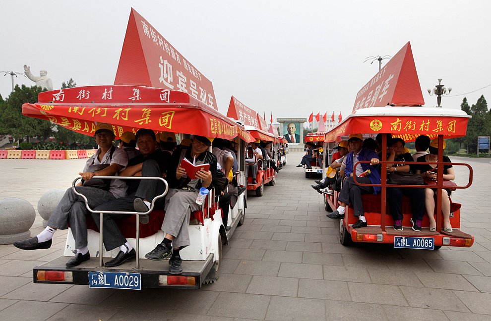 automóviles turiísticos en Nanjie