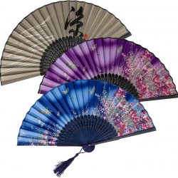 Abanicos Plegables de Mano Estilo Chino