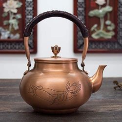Tetera de Cobre Puro Estiilo Chino
