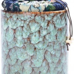 Frasco de Almacenamiento de Té de Porcelana Estilo Chino Exquisita y Elegante