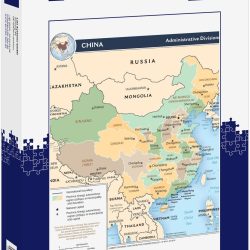 Puzzle Mapa de China 1.000 piezas