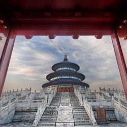 Puzzle de madera Templo del Cielo de Pekín 1.000 piezas