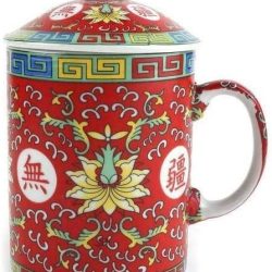 Taza China de Porcelana Flor de Loto