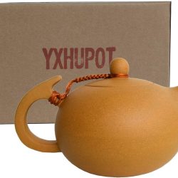 Tetera china Yixing Xishi de Arcilla Natural Zisha Auténtica
