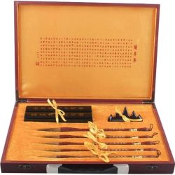 Set Lujo Caligrafía China y Japonesa 4 Tesoros