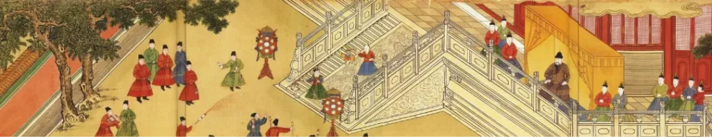 Festival de los Faroles en la corte del emperador Xianzong (1485)