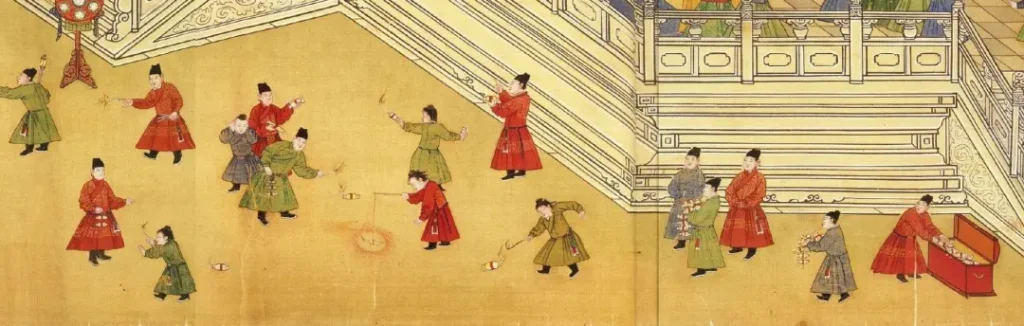 Festival de los Faroles en la corte del emperador Xianzong (1485)