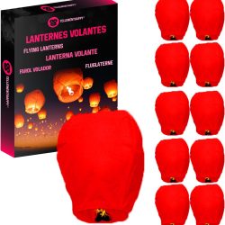 Farolillos Voladores Rojos