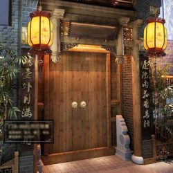 Linterna China Colgante Decorativa para Exteriores