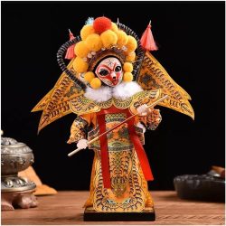 Figura de la Ópera de Pekín con Máscara