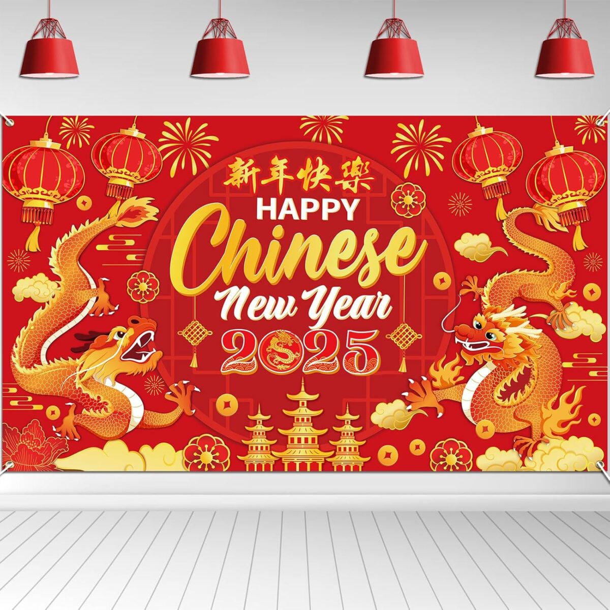 DECORACIÓN AÑO NUEVO CHINO 2025